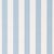Traditional Schumacher Louise Stripe Wallcovering In Blue For Sale - Image 3 of 6