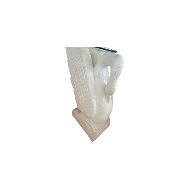 1980s Postmodern Swans Console / Entry Table For Sale In Naples, FL - Image 6 of 10