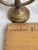 1980s Miniature Brass 3-Arm Candelabra Dollhouse Furniture For Sale - Image 9 of 9