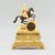 Gold Cavalryman Mantel Clock For Sale - Image 8 of 9