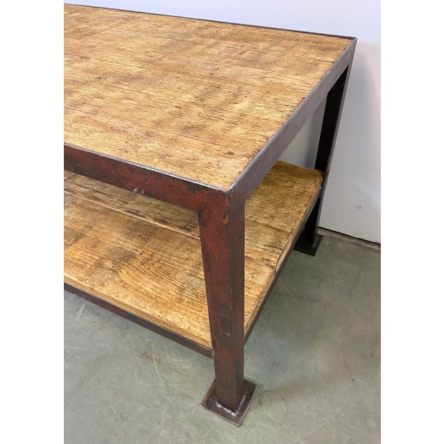 Industrial Red Coffee Table, 1960s For Sale - Image 6 of 8