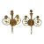 20th century French Bronze Doré Sconces - A Pair For Sale