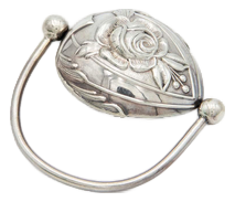 Silver Children's Rattle