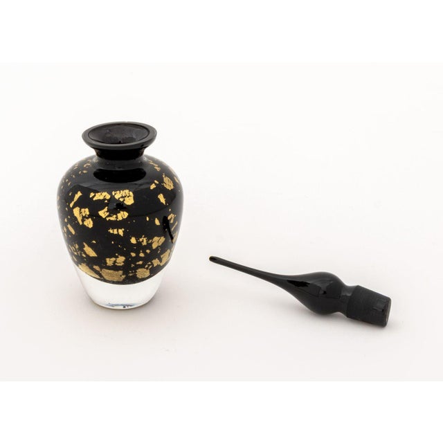 Contemporary Steven Correia, Etc. Art Glass Perfume Bottles, 5 For Sale - Image 3 of 17
