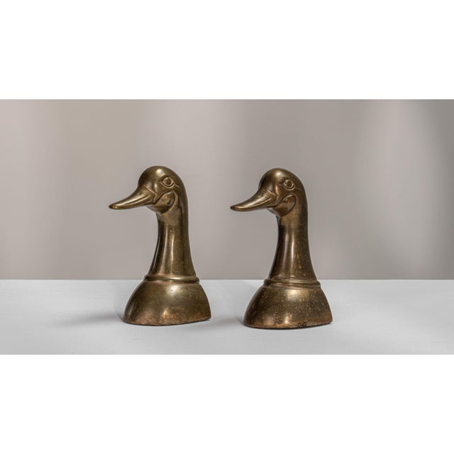 Metal 1960s France Brass Bookend For Sale - Image 7 of 15