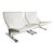 Marzio Cecchi Low Knitted Rope and Chrome Lounge Chairs - a Pair For Sale