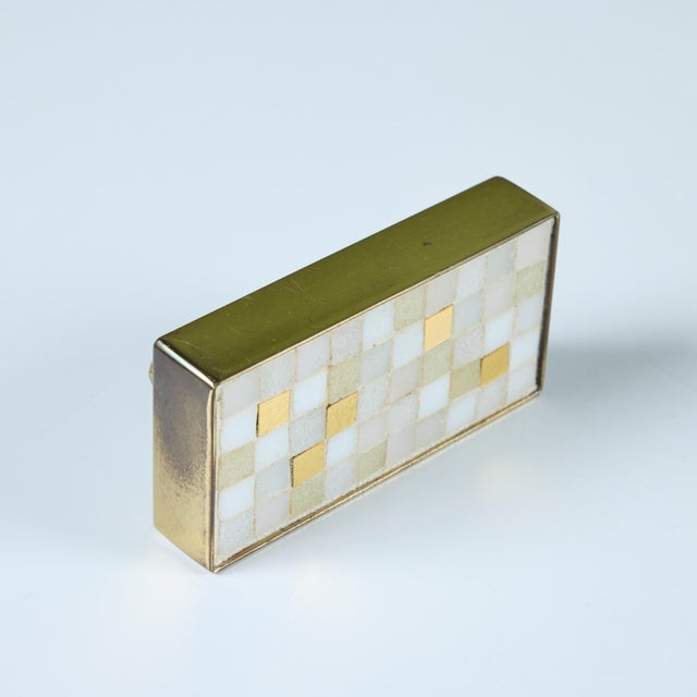 Pair of Eddie Egan Mosaic Tile Door Pulls For Sale - Image 11 of 12