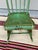 Antique Pennsylvania Paint Decorated Plank Seat Farmhouse Rocking Chair, 1850’s For Sale - Image 11 of 12