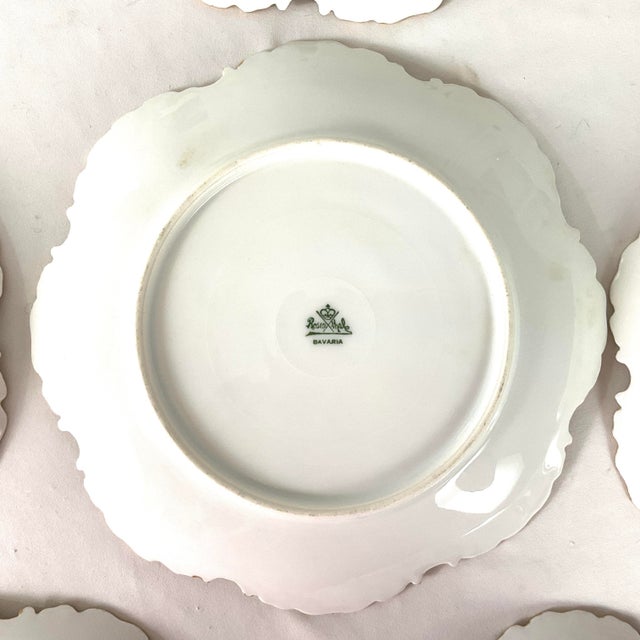 Early 20th Century Early 20th Century Rosenthal, Porcelain, Gilded Edge, Luncheon/Dessert Plates-Set of 11 For Sale - Image 5 of 7