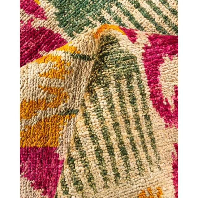 Textile Modern Hand-Knotted Area Rug - Ivory, 6' 0" x 9' 1" For Sale - Image 7 of 8