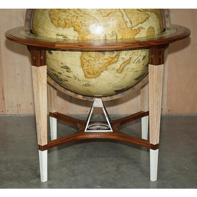Large Bespoke Floor-Standing World Globe from Gosling, London, 2011 For Sale - Image 9 of 18