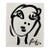 Peter Keil Abstract Painting - Black and White For Sale