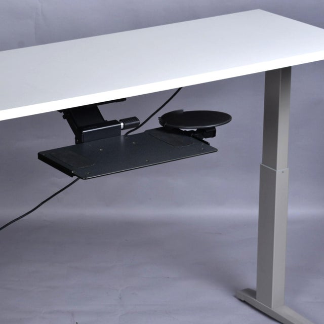 Herman Miller 70 Inch Power Operated Sit to Stand Desk Table For Sale - Image 13 of 18