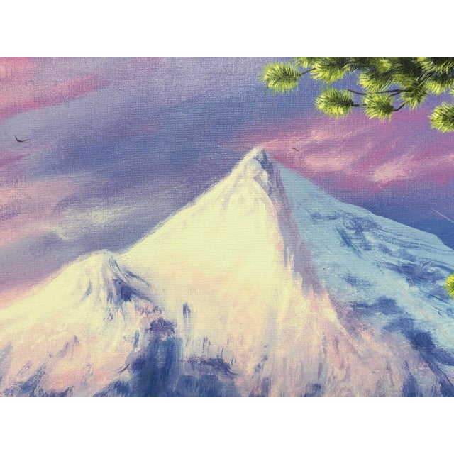 Chuck Black "Routine Visitors" Mountain Wildlife Artwork For Sale - Image 4 of 12