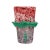 Murano Glass Red and Green Vase For Sale - Image 10 of 10