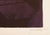 Abstract Vintage John Hultberg Wide Window 1 Signed Serigraph For Sale - Image 3 of 4