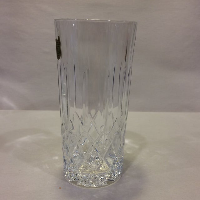 Vintage Capri Lead Cut Crystal Highball Glasses Set of 4 Chairish
