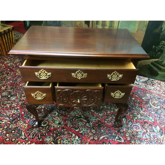 1990s Vintage Lowboy Chest, Councill Craftsmen Furniture For Sale - Image 5 of 12