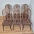 1940s h.w. Hull & Sons Oak Brace Back Windsor Dining Side Chairs W/ Carved Medallions, Set of 6 For Sale - Image 13 of 13