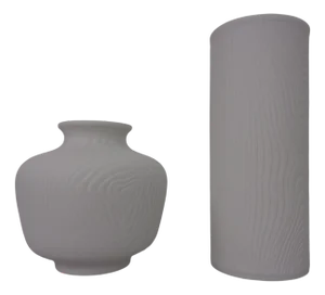 Mid-Century Op Art Vases from Hutschenreuther Tirschenreuth, 1960s, Set of 2