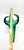 Monumental Canadian Chalet Mid-Century Art Glass Stretch Sculpture, Green & Blue, 29" For Sale In New York - Image 6 of 9