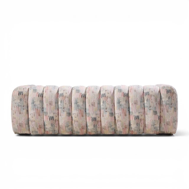 Jay Spectre Channeled Postmodern Sofa For Sale In Chicago - Image 6 of 10