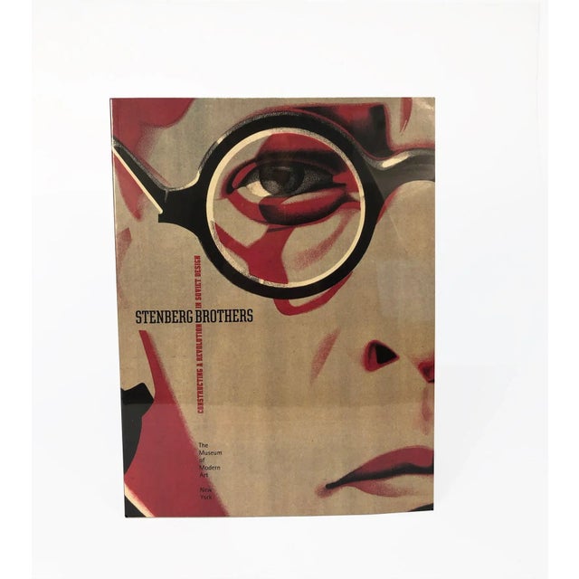 Contemporary 2002 Vladimir & Georgii Stenberg 'Stenberg Brothers- Constructing a Revolution in Soviet Design' Vintage Red Book For Sale - Image 3 of 3