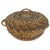 Vintage Chinese Round Pine Needle Basket For Sale - Image 9 of 9