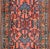 Pink Antique Persian Lilihan Rug in All-Over Design in Jewel Tones and Pink Field For Sale - Image 8 of 11