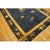 Antique Chinese - Peking Chinese Allover Floral Blue 1920s Rug, Circa Date: 1920s. This exceptional example of early 20th-...