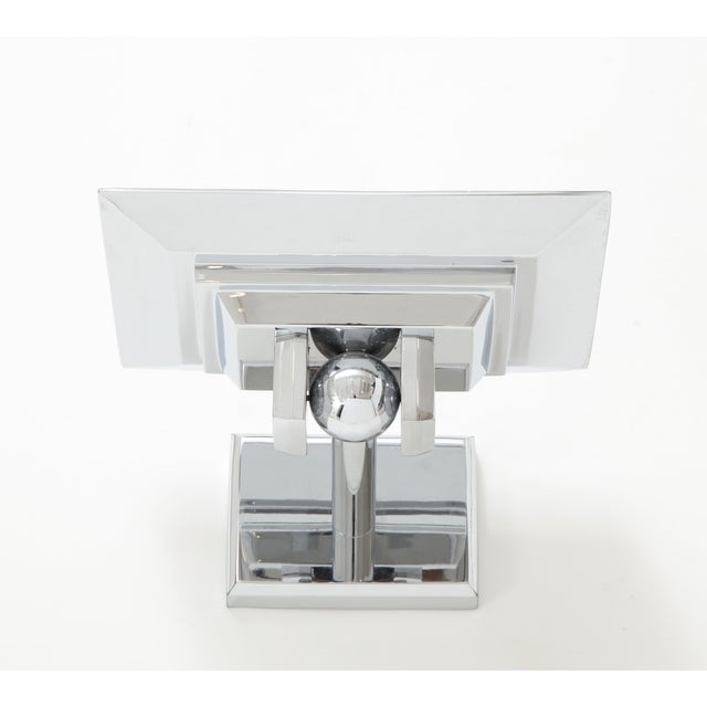 Minimalist Polished Chrome Sconce by Boyd Lighting For Sale - Image 10 of 13