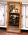 Decorate a powder room, hallway, or bedroom with this elegant antique wall mirror. Crafted in France circa 1920, the...