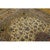 1940s Traditional Mid Century Modern Beige Floral 4 Star Isfahan Handknotted Silk Rug For Sale - Image 5 of 7