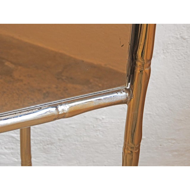 Macetero Faux Bamboo in the style of Maison Baguès, 1980s For Sale - Image 6 of 8