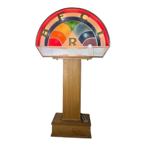 Very Rare Freemasons Rainbow Girls Unique Decorative Light Sculpture Sign