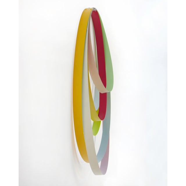 2020s Contemporary Abstract Steel and Spray Paint "Ode Iv" by Tom Henderson For Sale - Image 5 of 6