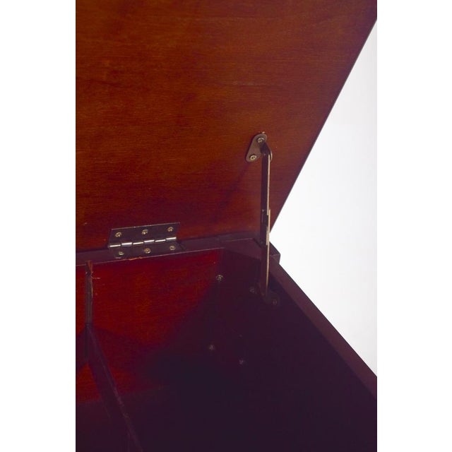 Rectangular Coffee Table with Hinged Top, 1950s For Sale - Image 12 of 15