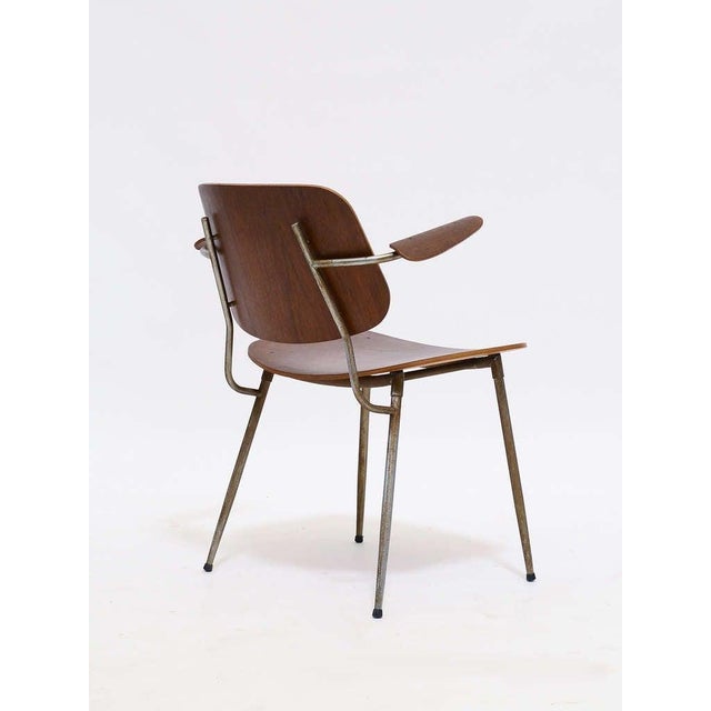 Silver Børge Mogensen Armchair For Sale - Image 8 of 9