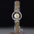 Contemporary Chopard Happy Diamonds 4066 18k Yellow Gold Watch Circa 1985 Full Set For Sale - Image 3 of 13