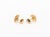 Floriform Cultured Pearl and Yellow Gold Earrings For Sale In New York - Image 6 of 6