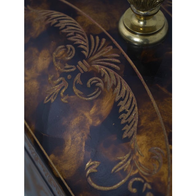 Etched Carved Decorated Lidded Box by Maitland Smith For Sale - Image 11 of 15