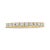 This classic and elegant 2 Micron 14K Yellow Gold Plated Sterling Silver band ring boasts a 1/2 carat of beautiful,...