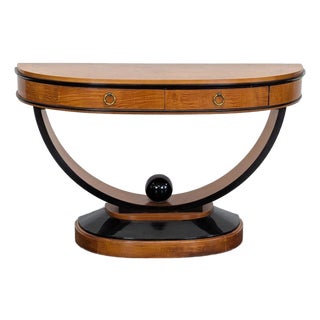 Vintage National Mt. Airy Vienna Console Table For Sale