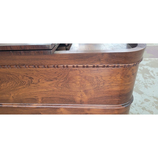 Circa 1860 Solid Rosewood Large Square Piano For Sale - Image 14 of 17