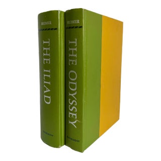 1974 Set of the Iliad and the Odyssey by Homer For Sale