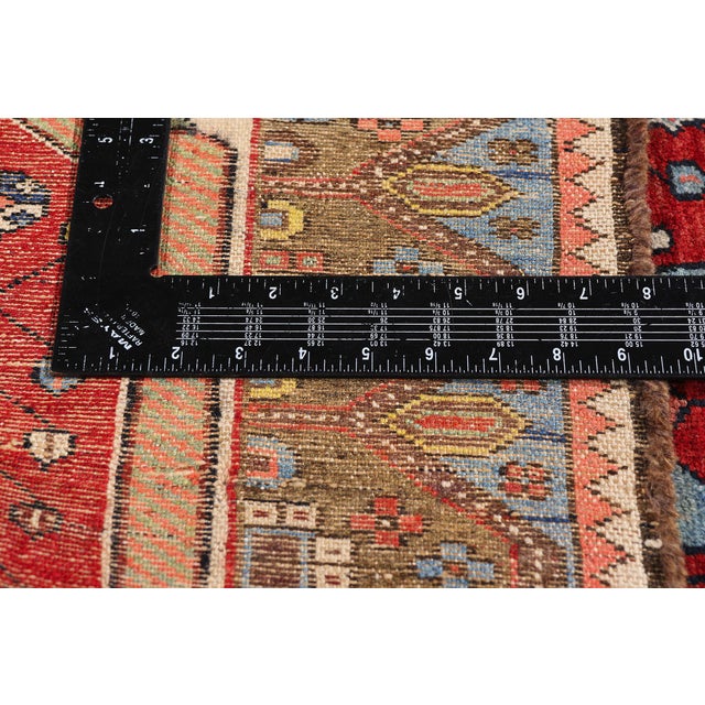Textile Antique Persian Malayer Rug, 02'10 X 03'10 For Sale - Image 7 of 10