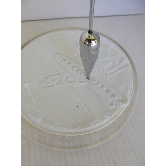 Pit and Pendulum Desk/Table Decorative Acrylic Kinetic Modern Sculpture-Game u.s.a. 1960s For Sale In Miami - Image 6 of 13