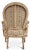 1960s Vintage French Bergère Armchairs by Yale R. Burge For Sale - Image 5 of 12