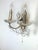 Metal 24k Gold-Plated Brass and Lead Crystal Wall Lamp from Schröder, 1970s For Sale - Image 7 of 9