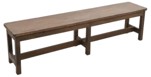 Vintage Large Wooden Bench